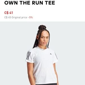 Adidas Own The Run Tee